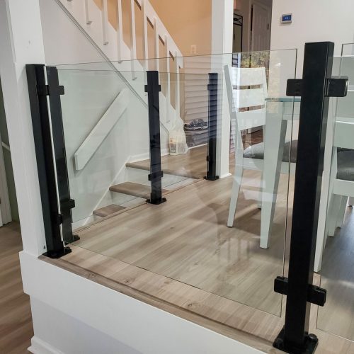 balustrada na słupkach